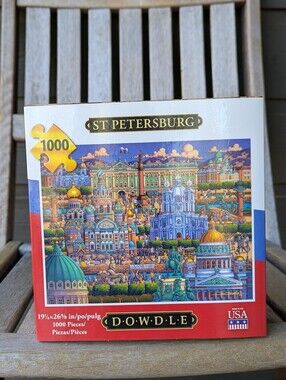 Dowdle St Petersburg 1000-Piece Jigsaw Puzzle Made in USA